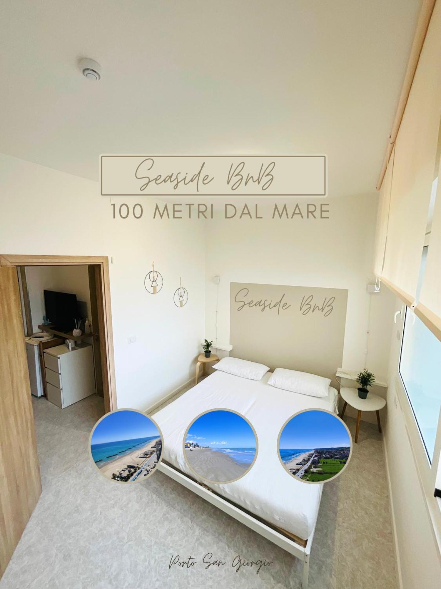 100 Mt Dal Mare - On The Beach - Wifi - Clima Relax For Family Porto San Giorgio Exteriör bild